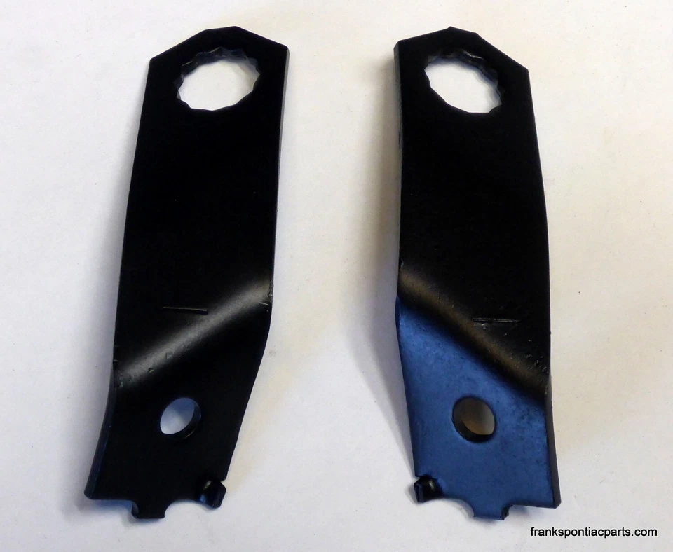 Pontiac 1965-68 OEM GM manguera de freno delantero soportes de línea Bonneville Catalina GP Foto 2 de 2