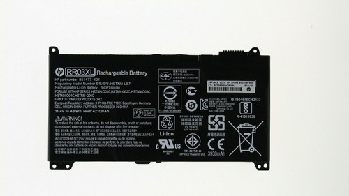 Rr03xl аккумулятор hp