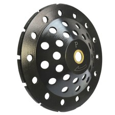 7 inch Diameter T Segment Grinding Diamond Cup Wheel 7/8&rdquo;-5/8&rdquo; Arbor