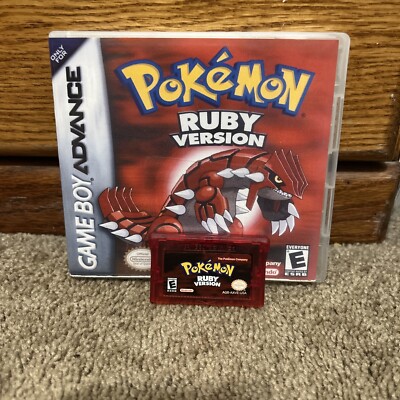 Pokemon Ruby Version (Nintendo GameBoy Advance, 2003) Game No Case | eBay
