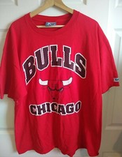 Vintage Lee Chicago Bulls T-Shirt Size 2XL Made In USA