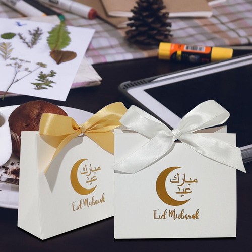 Party Supplies Eid Mubarak Candy Box Ramadan Decoration Gift Bag ...