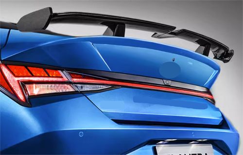 Alerón trasero universal ABS de fibra de carbono estilo PRO 55"" para Hyundai Elantra sedán - Imagen 3 de 4