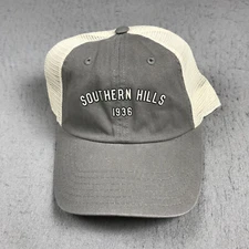 Southern Hills Golf Hat Adult Gray American Needle Trucker Mesh Snapback Cap