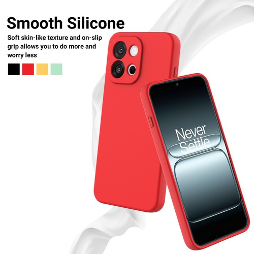Luxruy Soft Liquid Silicone Skin Touch Feel Back Case Cover For OnePlus 13s 5G - 第 29/34 張圖片
