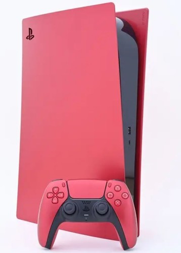 PlayStation 5 PS5 only Console cover Deep Earth Collection Red Blue NEW ...