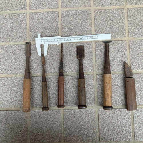 Chisel Nomi Woodworking Tool Showa Retro - Picture 24 of 24
