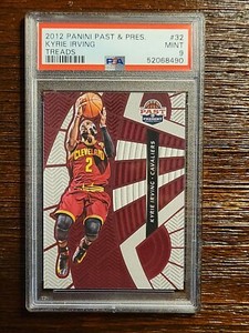 2012 Panini Past & Present #32 Kyrie Irving Treads PSA 9