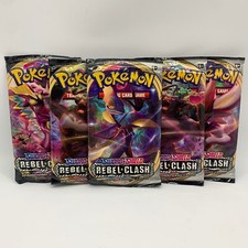 rebel clash booster box price Pokmon TCG: Sword & Shield: Pack: 3 Pack This is a stock image SWSH Rebel Clash Elite Trainer Box including Sleeves Pokemon TCG: Sword & Shield-Rebel