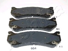 Ashika 51-00-004 brake pad set, disc brake for Cadillac Chevrolet Hummer