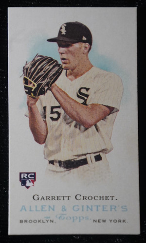 Garrett Crochet #MRD-19 — 2021 Topps Allen & Ginter Mini Rookie Design Variations baseball card