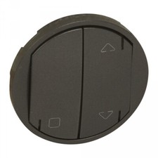 Legrand 67894 - Enjoliveur commande Radio volets roulants GRAPHITE