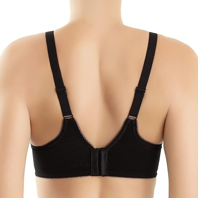 Wacoal Women's Retro Chic Seamless Underwire Contour Bra, Black