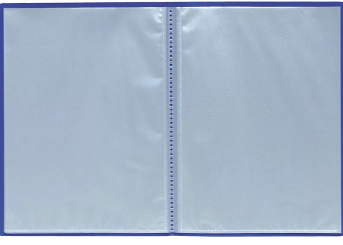 Portalistino Morbido A4 Blu - 40 Buste Trasparenti, Per Fogli E Documenti - Foto 12