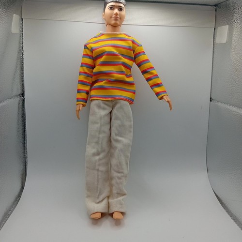 Modern Mattel Barbie Ken Fashionistas Fashion Doll Redressed Vintage Pants 12" - Picture 5 of 12