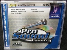 Karaoke CD, 1393G: Sing Country 2000 v8: What About Now, The Little Girl, Go On