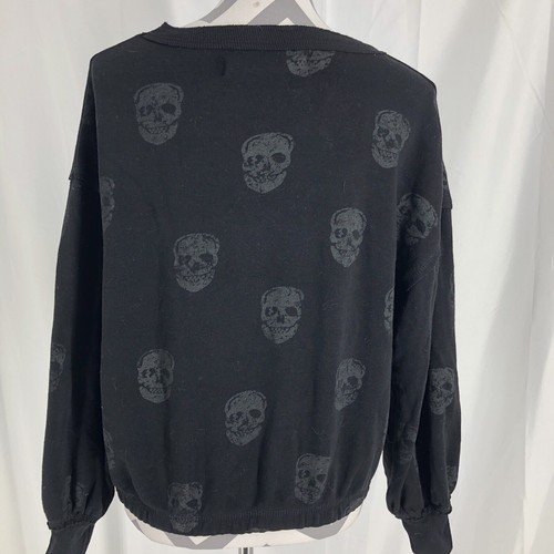 Vintage Havana Womens Skull Sweatshirt Pullover Top Size Small - Picture 5 of 7