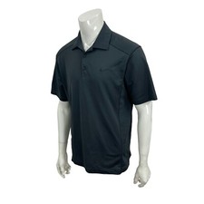 Nike NikeGolf Fit Dry Men's L Shirt Sleeve Golf Polo Shirt Gray