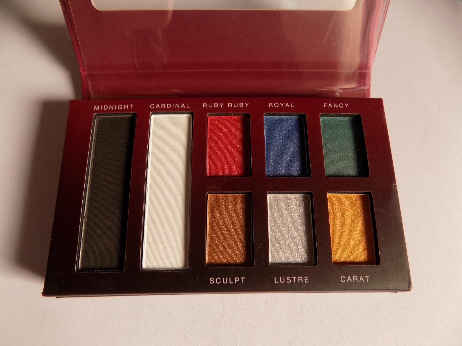 Collection Eyes Uncovered Eyeshadow Palette Rock On Black White Brown Blue Green