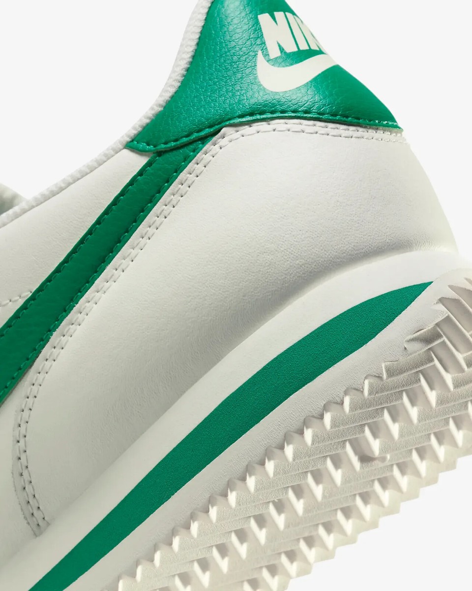 【NIKE】◆Cortez Leather Stadium Green◆DM4044-104◆ New Nike Cortez Leather Shoes - Sail/ Stadium Green (DM4044