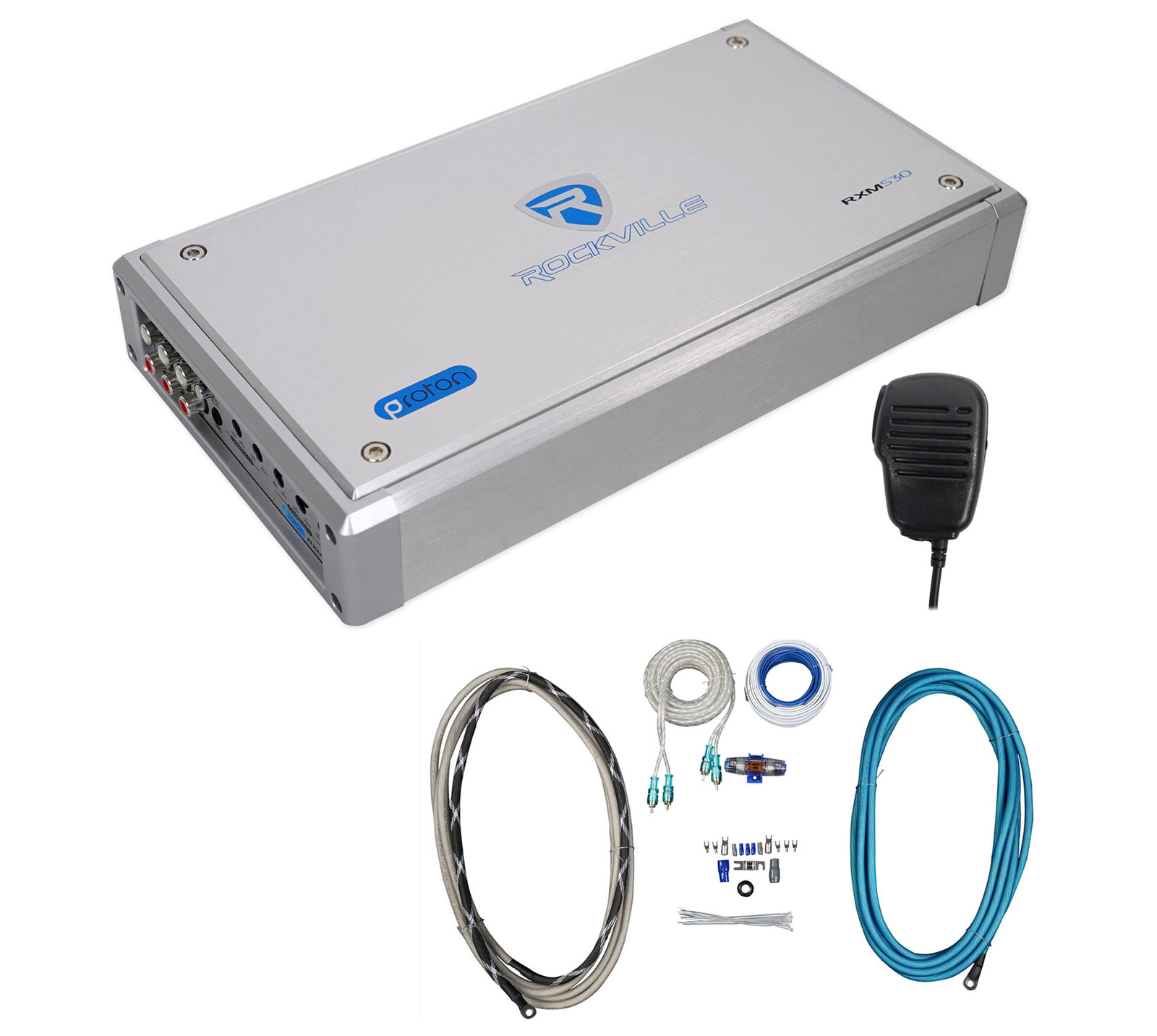 Rockville RXM-S30 Micro Усилитель для морских пехотинцев квадроциклов мощностью 2400 Вт пиковый 4 канала 4x150 Вт Комплект усилителей 25490₽