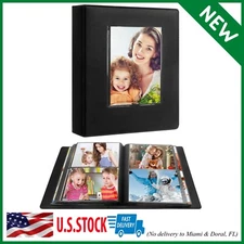 5"X7" Photo Album 272 Pockets Photo Album5"X7" Extra Large Capacity Black New