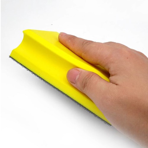 71 x 120 mm Hook & Loop Hand Polishing Sanding Block Backing Pads for Sandpaper - Picture 6 of 8
