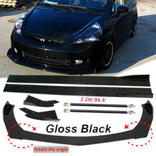 For Honda Fit Jazz 2006-2022 Front Bumper Lip Spoiler86.6 Side Skirt For Honda Fit Jazz 2006-2022 Front Bumper Lip Spoiler86.6 Side Skirt