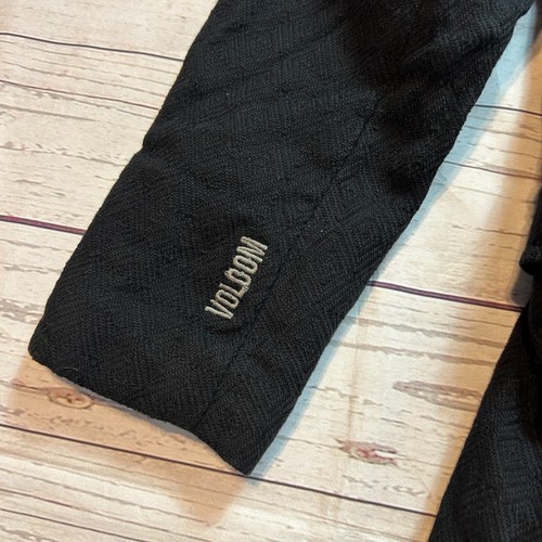 Volcom Stone Peacoat Black Quilted Lining Youth Girls Size Large - Picture 4 of 12