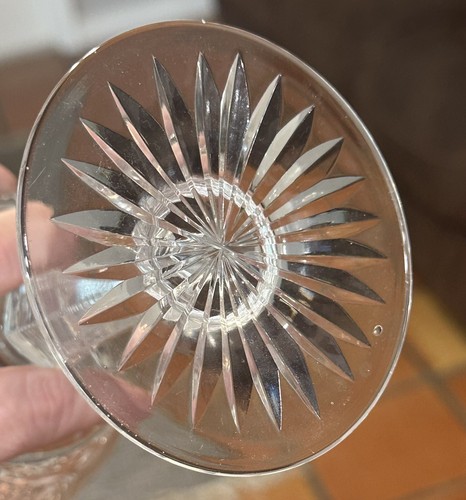 VTG ST LOUIS Champagne Glass Mussette Pattern France Cut Crystal -2 - Picture 3 of 6