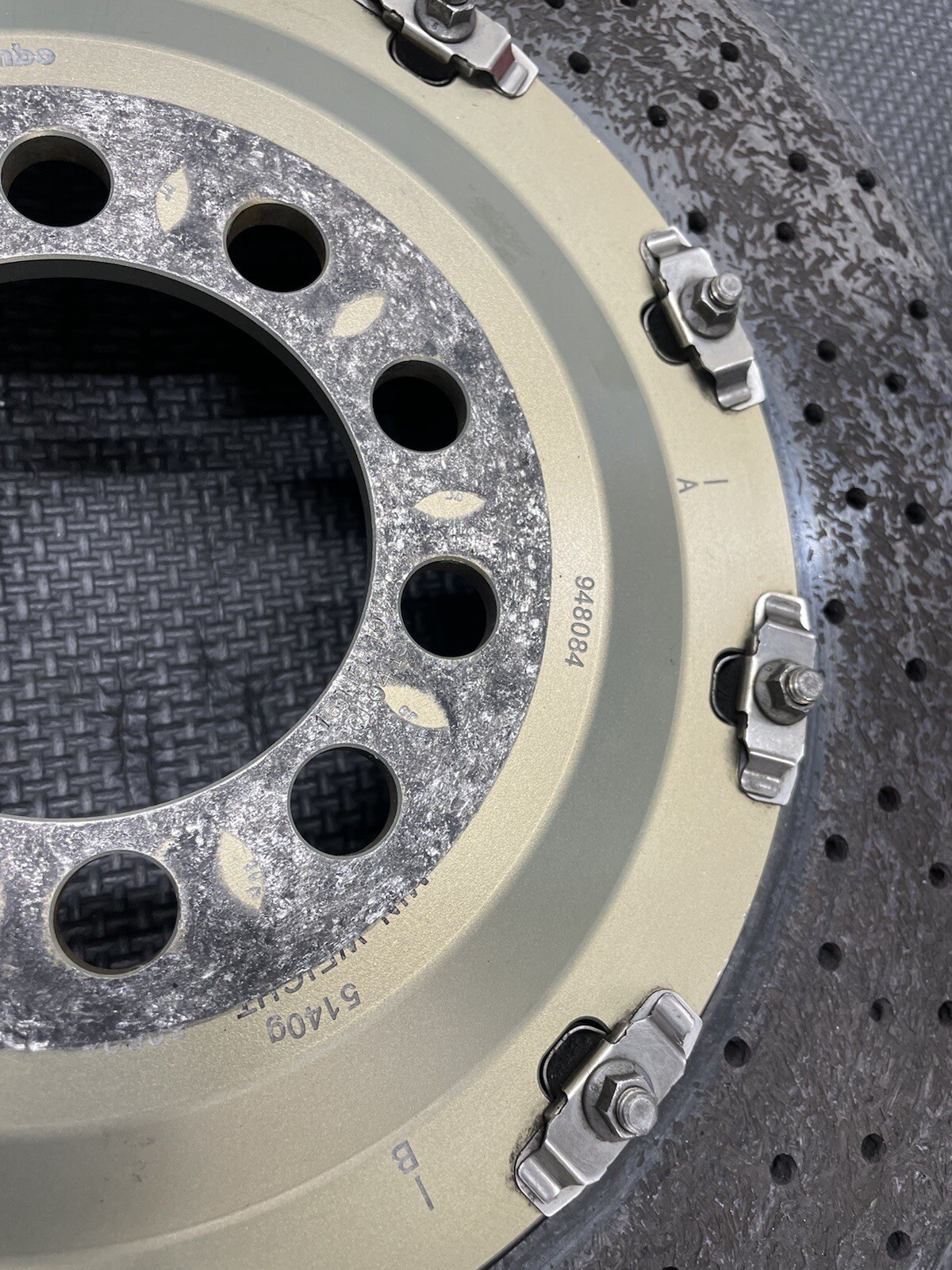 2012 458 Ferrari Challenge Carbon Ceramic Rotors (front & Rear) Very Low Miles