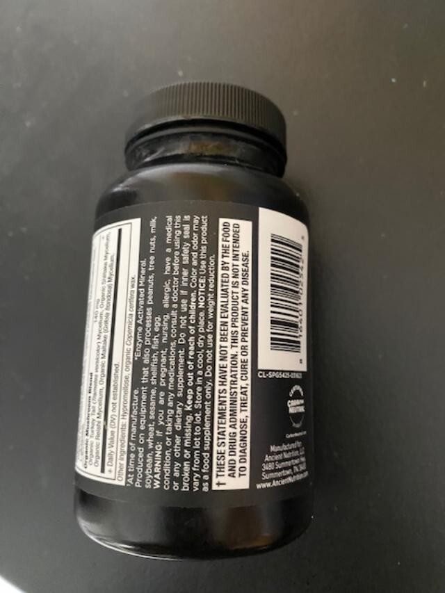 Ancient Nutrition SBO Probiotics GUT RESTORE,  60 caps 25 Billion CFU FREE SHIP