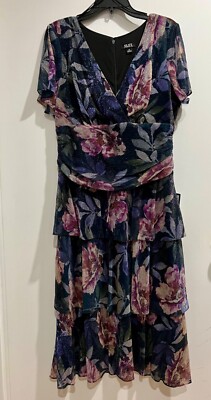 Brand New! Beautiful floral women's dress size 14. MSRP $129. Free shipping!