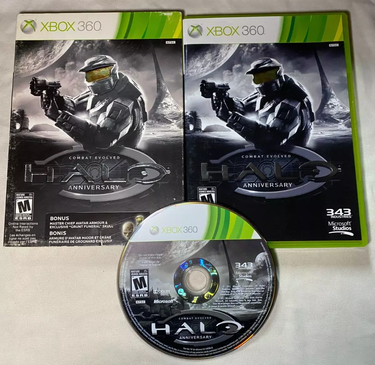 Xbox 360 hotsell halo combat evolved