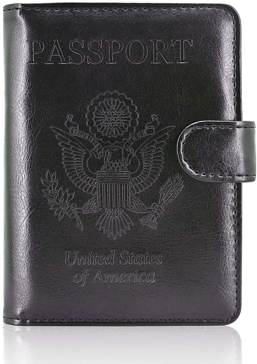 RFID-Blocking Travel Passport Holder Wallet Case  -image