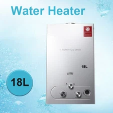 18L 36KW LPG Propane Gas Water Heater On Demand Instant Hot Boiler W/ Shower Kit