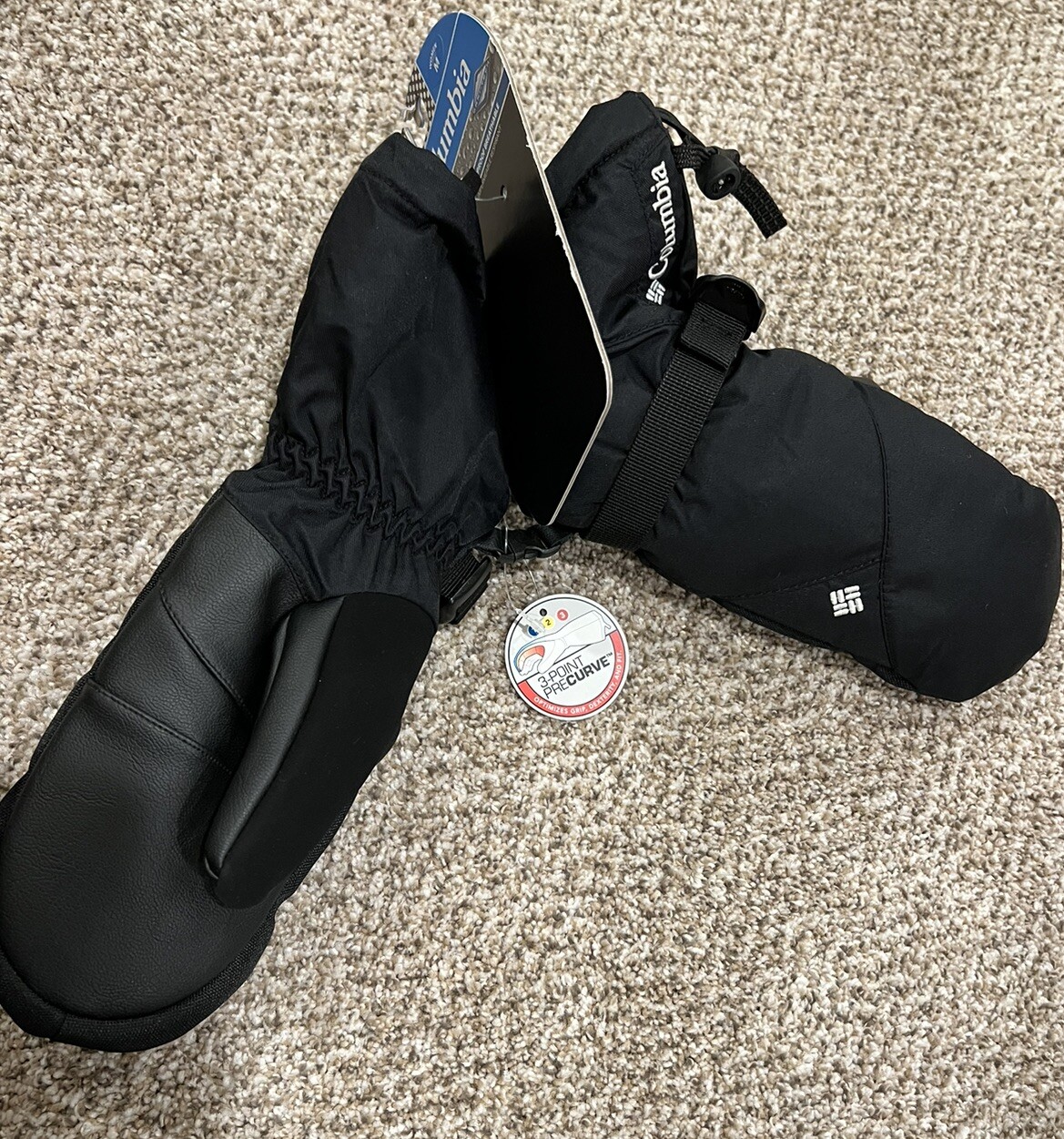 BRAND NEW Columbia Omnitech Whirlibird Womens Mittens Size M eBay