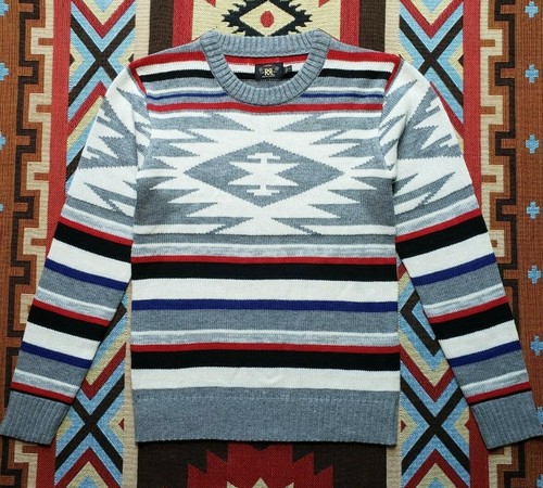 Double RL RRL Ralph Lauren Navajo Knit 