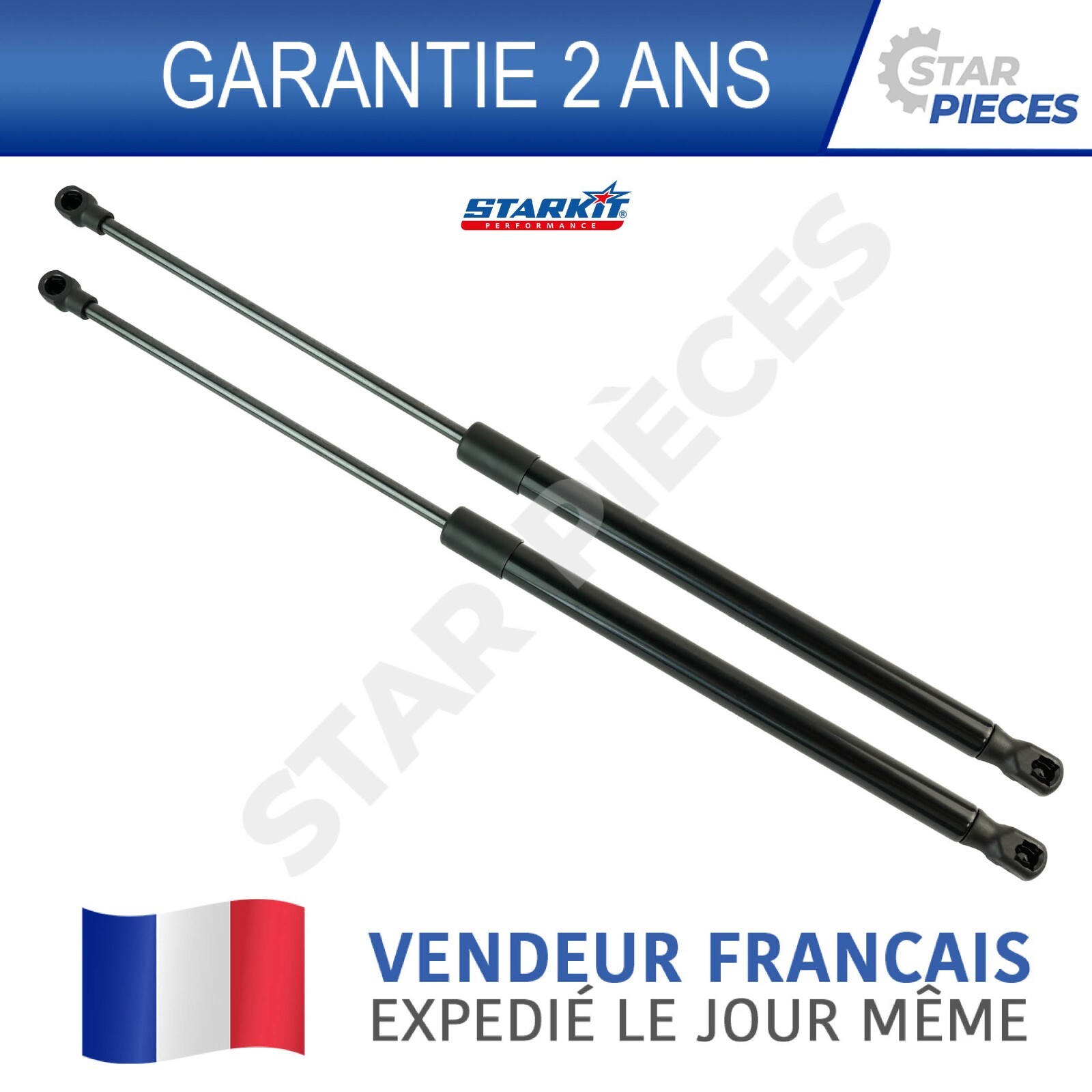 Vérin de coffre Golf 4 Break à double étanchéité - Levage fluide de hayon