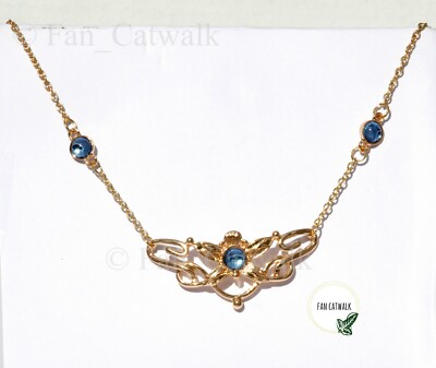 Eowyn Necklace GOLD LOTR Lord of the Rings Shieldmaiden