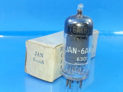 TUNG SOL JTL 6AK6 TUBE NOS NIB MIL SPEC QUANTIY 1 SINGLE