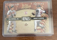 2004 Leather and Lumber Rivals Orioles  #36 R.Clemens/C.Ripken #D /2499