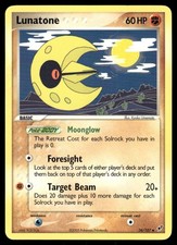 Pokemon Tcg Lunatone #36 Pokemon Deoxys LP on eBay