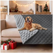 Reversible Waterproof Pet Blanket 52x82   Heavy-Duty Protection for Cats  Dogs