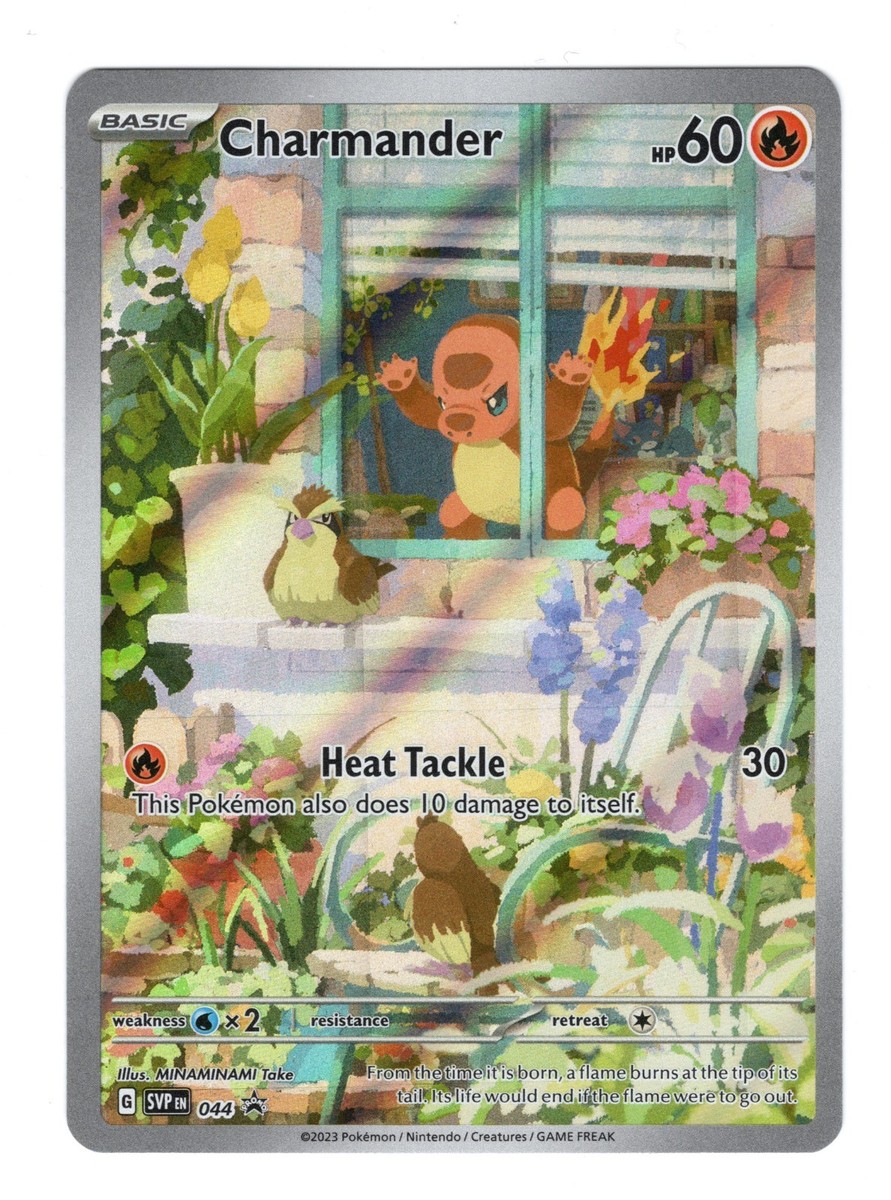 Charmander 044 Sv: Scarlet & Violet Promo Alternative Art Holo