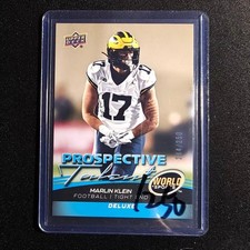 🐙ZG 2026 UD WORLD OF SPORTS VOL.2 Prospective DELUXE /250 MARLIN KLEIN #365