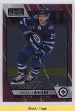 2023-24 O-Pee-Chee Platinum Matte Pink Nikolaj Ehlers #85 READ 1p1a