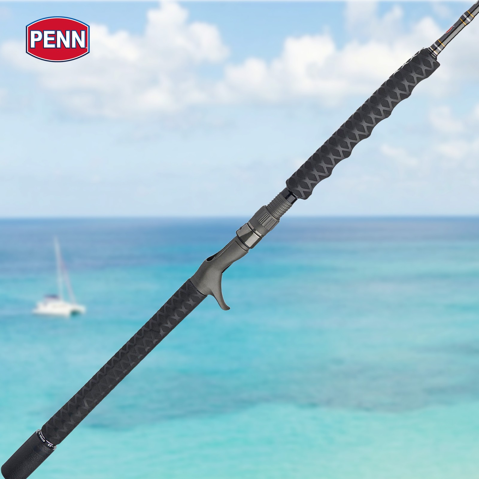 PENN Carnage III Conventional Jigging Rod, 5'8" Fishing Pole, Heavy Power