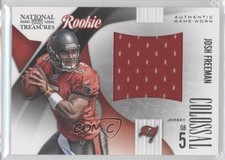 2009 Playoff National Treasures Rookie Colossal Materials 25/50 Josh Freeman 0b0