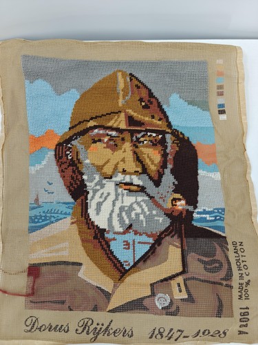 Dorus Rijkers Needlepoint Canvas Made in Holland 100% Cotton Stitched